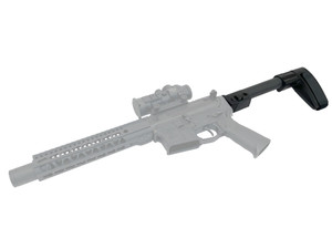 AGP Arms Lightweight Folding Brace Kit With SB Tactical SB-Mini Designed for AR-15 AGP Arms Lightweight Folding Brace Kit With SB Tactical SB-Mini Designed for AR-15
