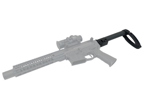 AGP Arms Lightweight Folding Brace Kit With Gear Head Works Tailhook Mod 1 Designed for AR-15
