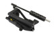 Shown with optional iron sights, multi-slot aluminum handguard, black cerakote barrel,  and 1" butt pad
