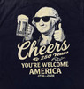 US 250th T-Shirt Cheers