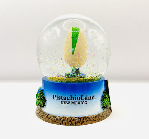 The World's Largest Pistachio Snowglobe