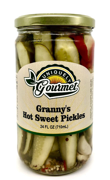 Granny's Hot Sweet Pickles - Uniquely Gourmet