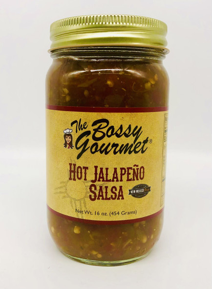 The Bossy Gourmet Hot Jalapeno Salsa