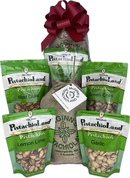 Merry Christmas Pistachio Nuts Pail (Gift #28)