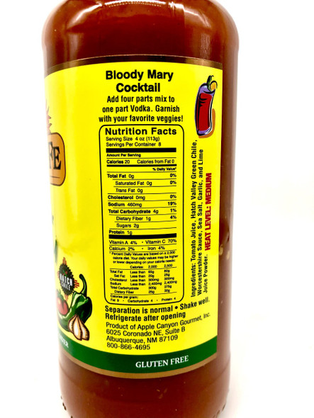 Hatch Green Chile Bloody Mary Mix - Santa Fe Seasons