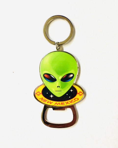 Alien Bottle Opener Keychain