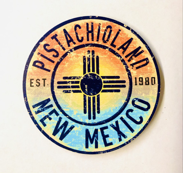 New Mexico Zia Sunset Magnet - PistachioLand: Home of the World's