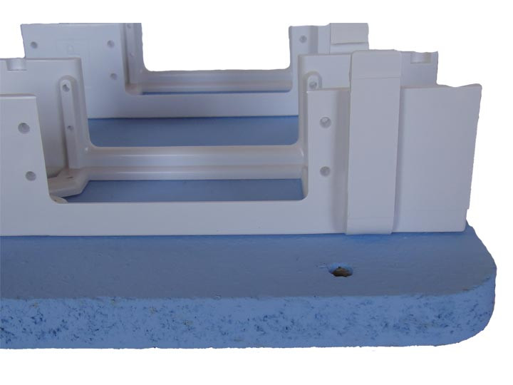 WOOD HALF BACKBOARD WITH FOUR BRACKETS - www.americancableassemblies.com