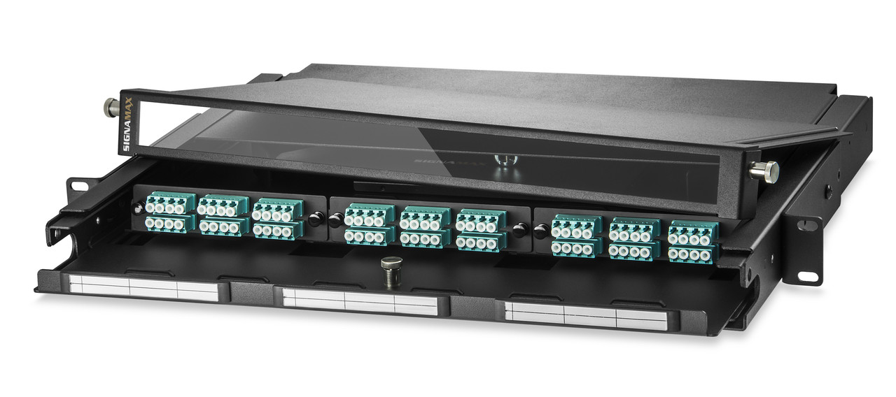 Vocus Fiber Rack Fiber Enclosure Rack Mount 4U 12-LGX Plates - FER1-12LB - www ...