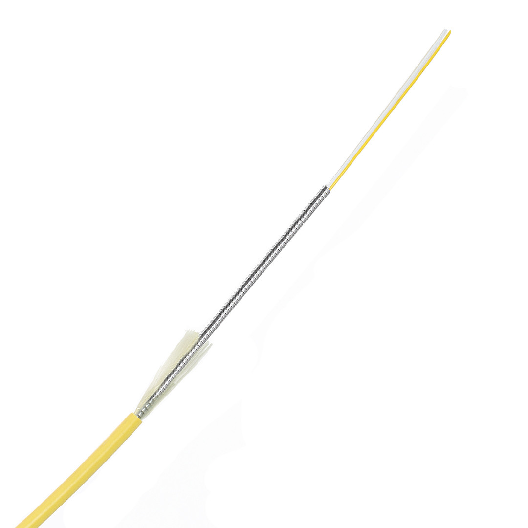 Tinifiber TF2-OS2-PL 2 Fiber OS2 900um Plenum Indoor micro armored ...