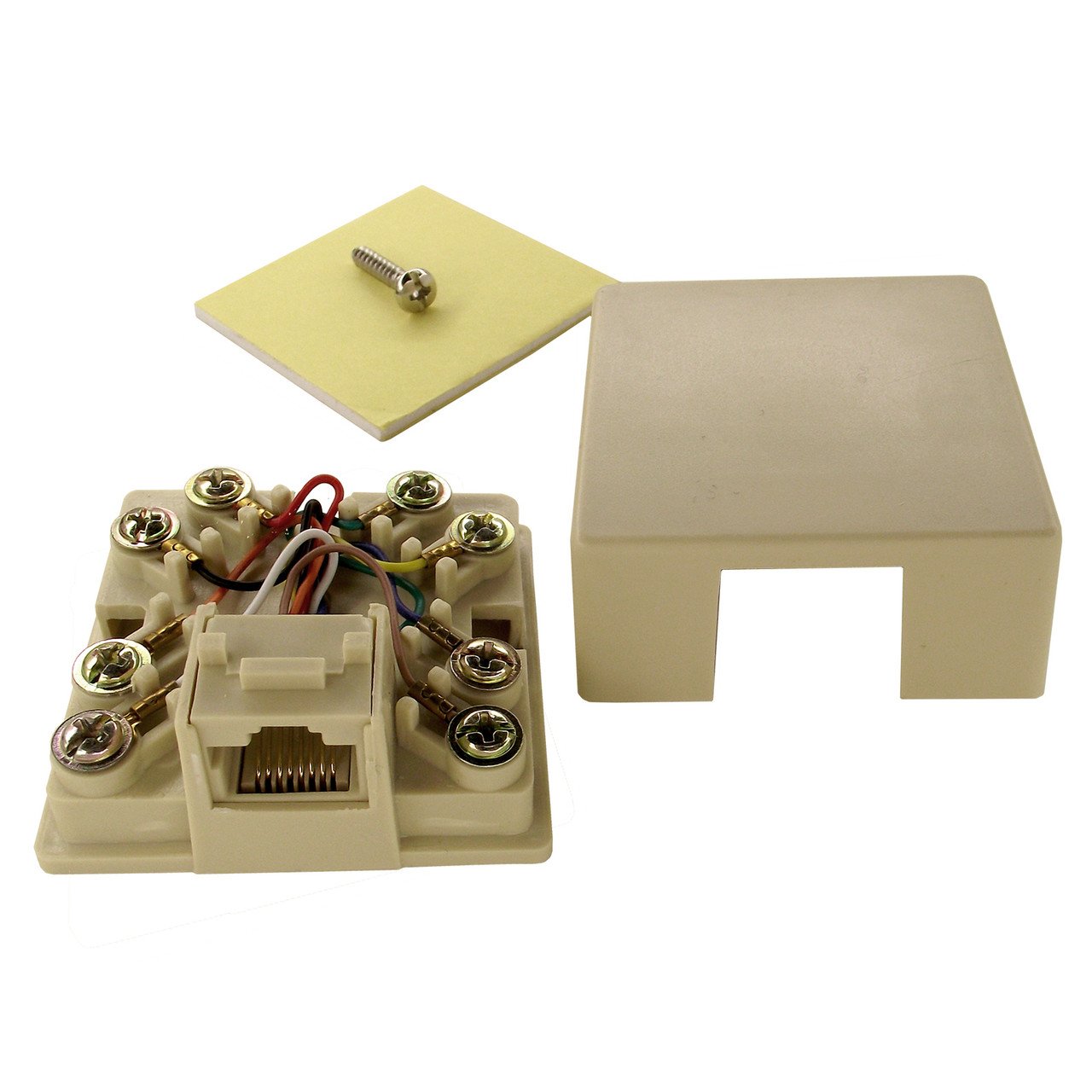 Shaxon UL133W-B RJ31X Surface Mount Jack - www