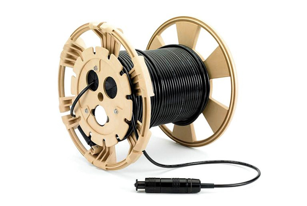 Portable Telecom Outdoor Fiber Patch Cable Military Retractable Tactical Optical  Cable Reel