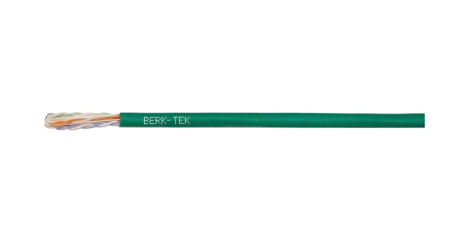 Berk-Tek 10032479 LANmark-1000, Category 6, Riser UTP Cable, Green, Box ...