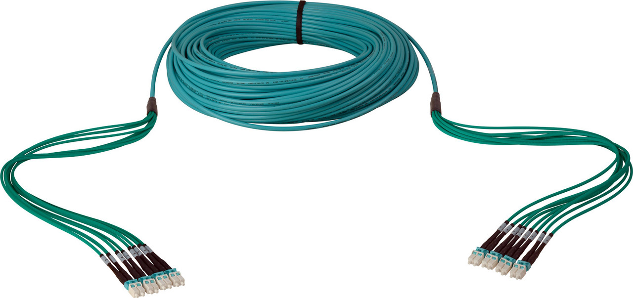 Camplex HF-TS08LCM3-1000 8-Channel LC Multimode OM3 Fiber Optic Tactical  Cable - 1000 Foot - www.