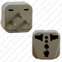 Israel SI32 Male Plug to Multi Country Connector - Block Plug Adapter ...