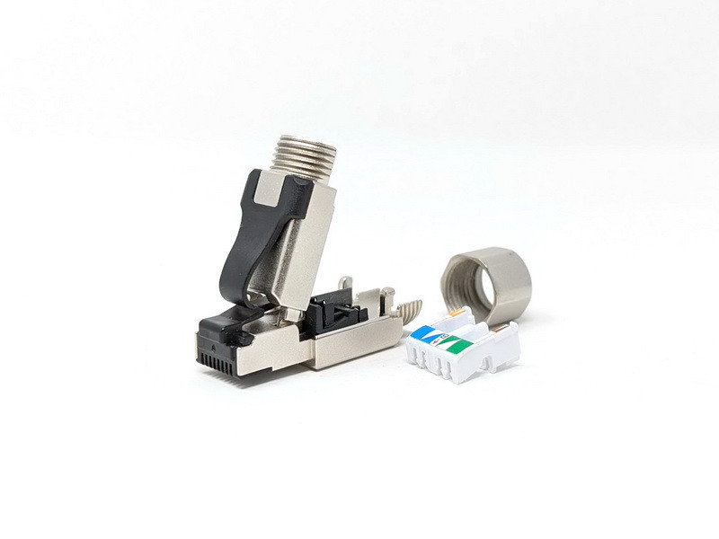 CAT 8 FIELD TERMINABLE PLUG OD8.0-9.2 - www.americancableassemblies.com