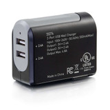 2 Port USB Wall Charger AC to USB 5V4.8A - 20276