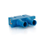 SC-ST Duplex SM Fiber Coupler - Plastic - 27109