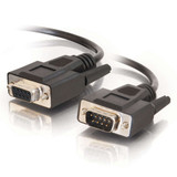 25ft DB9 M/F ALL LINES EXT CABLE BLK - 52033