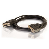 10ft DB9 F/F NULL MODEM CABLE BLK - 52039
