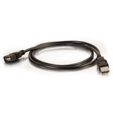 2m USB A/A EXT CABLE BLK - 52107