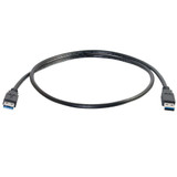 3m USB 3.0 AM-AM CBL BLK - 54172