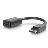 8in C2G DisplayPort M to HDMI F BLACK - 54322