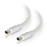6ft C2G Mini DisplayPort Cable M/M WH - 54411