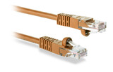 Category 5e Patch Cord, Orange Snag-Proof Boot, 1 ft. - C5E-114OR-1FB {Qty. 10, $1.14/ea.}