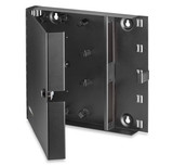 2-Module Wall Mount With Cam Lock, Black - WFE2MS-B