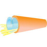 TLC Furcation Tube 3mm Orange (900um Inner Tube) - F00FR3NUO900 {Qty. 25, $0.50/ea.}