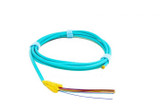 TLC Distribution Cable 12 Fiber Multimode 50/125um (OM3) ClearCurve Plenum Aqua - M50DI12CGNPA58 {Qty. 25, $3.00/ea.}