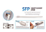 Senko SCK-PT-LC-01 Senko SFP Smart Cleaner Stick for Cleaning SFP LC Connector Transceivers - 10 Pack