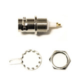 Mueller BU-P5219 Connector BNC Triax Jack Straight 50 Ohm