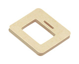 Binder 16-8110-000 Type B / Type C - Flat seal, industrial, NBR beige; Series 220/230 | American Cable Assemblies