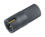 Binder 09-9747-00-03 Snap-In IP40 Male cable connector, Contacts: 3, 3.6 mm, unshielded, solder, IP40 | American Cable Assemblies