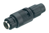 Binder 99-0979-100-04 Bayonet Male cable connector, Contacts: 4, 3.0-4.0 mm, unshielded, solder, IP40 | American Cable Assemblies