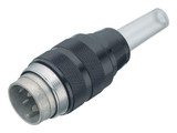 Binder 09-0445-00-12 M25 Male cable connector, Contacts: 12, 5.0-8.0 mm, shieldable, solder, IP40 | American Cable Assemblies