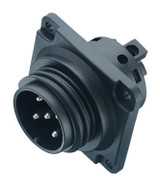 Binder 99-0719-00-13 RD30 Male panel mount connector, Contacts: 12+PE, unshielded, solder, IP65 | American Cable Assemblies