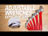 Jonard AW-6810 Adjustable Wrench Set - 6", 8" & 10" | American Cable Assemblies