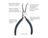 Jonard JIC-3385 Curved Needle Nose Plier | American Cable Assemblies