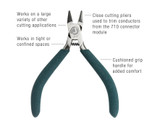 Jonard JIC-453 Semi-Flush Cut Pliers | American Cable Assemblies