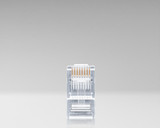 Jonard RJ45-550 RJ45 Cat5/5e Pass-Through Connectors, 50 Pcs In Jar | American Cable Assemblies