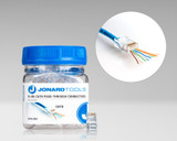 Jonard RJ45-650 RJ45 Cat6 Pass-Through Connectors, 50 Pcs In Jar | American Cable Assemblies