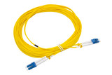 Shaxon SH-02LCULCUG2J52.0DXYxxM Patchcord LC/UPC – LC/UPC SM G675A1 DX 2.0mm OFNR Yellow| American Cable Assemblies