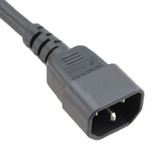 IEC C14 to USA NEMA 5-15R Cords: Multiple Lengths