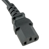 Ultra Low Profile 5-15P to C13 Power Cord - 6 ft