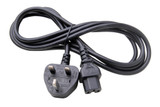 BS1363 to C15 Power Cord - 8.2 ft