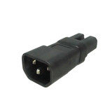 IEC C15 to IEC C14 Plug Adapter