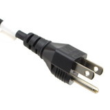 USA NEMA 5-15P to C13 Power Cord 10 Amps - SJT Wire Jacket